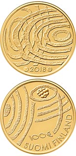 100 euro coin Finland after 100 years | Finland 2018