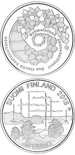 10 euro coin Finnish sauna culture | Finland 2018