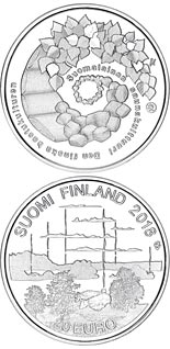 20 euro coin Finnish sauna culture | Finland 2018