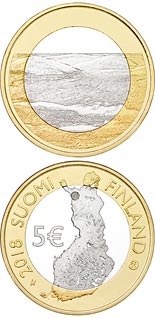 5 euro coin Pallastunturi Fells | Finland 2018