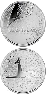 10 euro coin Mika Waltari  | Finland 2008
