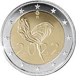 2 euro coin 100 Years of National Ballet in Finland  | Finland 2022