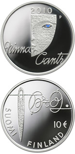 10 euro coin Minna Canth and equality  | Finland 2010