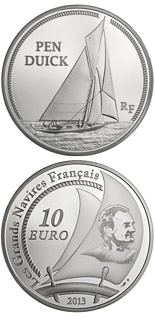 10 euro coin Pen Duick | France 2013