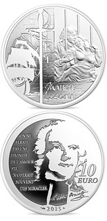 10 euro coin Manon Lescaut | France 2015