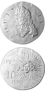 10 euro coin Louis XIV the Sun King | France 2014