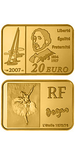 20 euro coin Edgar Degas | France 2007