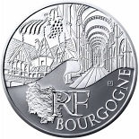 10 euro coin Burgundy | France 2011
