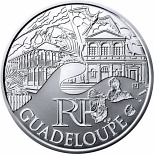 10 euro coin Guadeloupe  | France 2011