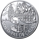10 euro coin North Calais | France 2011