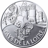 10 euro coin Pays de la Loire | France 2011