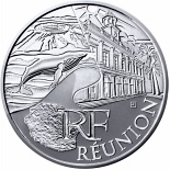 10 euro coin Reunion  | France 2011
