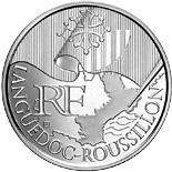 10 euro coin Languedoc Roussillon | France 2010