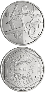 5 euro coin La Liberté | France 2013