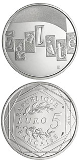 5 euro coin Égalité | France 2013