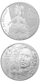 10 euro coin Jean-Philippe Rameau | France 2014