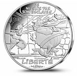 10 euro coin Liberty Impedimenta | France 2015