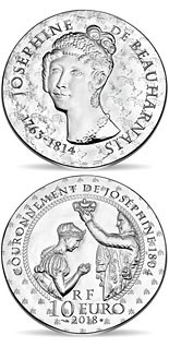 10 euro coin Joséphine de Beauharnais | France 2018