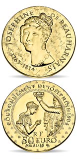 50 euro coin Joséphine de Beauharnais | France 2018