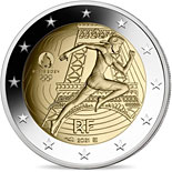 2 euro coin Olympic Games Paris 2024 | France 2021