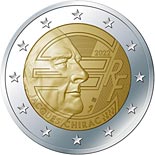 2 euro coin Jacques Chirac  | France 2022
