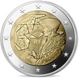2 euro coin 35th Anniversary of the Erasmus Programme | France 2022