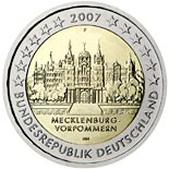 2 euro coin Schwerin Castle (Mecklenburg-Vorpommern) | Germany 2007