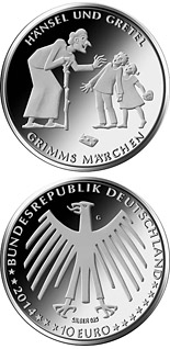 10 euro coin Grimms Märchen: Hänsel und Gretel | Germany 2014