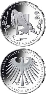 10 euro coin Grimms Märchen: Dornröschen | Germany 2015