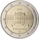 2 euro coin Bun­des­rat | Germany 2019