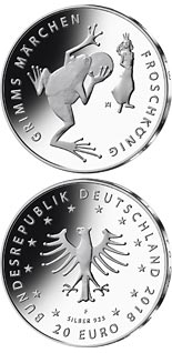 20 euro coin Froschkönig | Germany 2018
