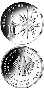 25 euro coin Herrnhut Star | Germany 2022