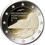 2 euro coin Mecklenburg-Vorpommern - Königsstuhl | Germany 2024