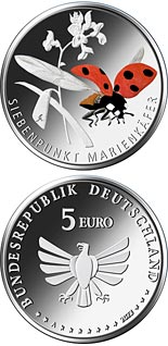 5 euro coin Seven-spot ladybird | Germany 2023