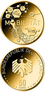 50 euro coin Mobility | Germany 2024