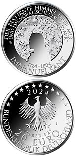 20 euro coin 300th Anniversary of the Birth of Immanuel Kant | Germany 2024