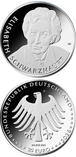 35 euro coin Elisabeth Schwarzhaupt | Germany 2026