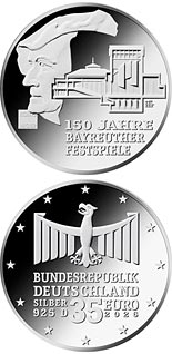35 euro coin 150 Years of Richard Wagner-Festspiele Bayreuth | Germany 2026