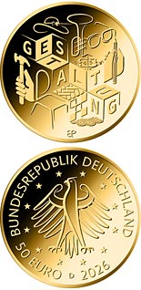 50 euro coin Design | Germany 2026