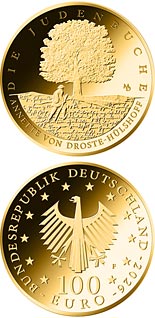 100 euro coin The Jew’s Beech | Germany 2026
