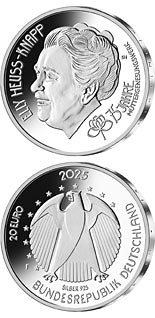 20 euro coin Elly Heuss-Knapp 75 Years of Mothers' Convalescence Organisation | Germany 2025