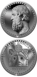 10 euro coin Hellenic Culture & Civilization: Sophocles | Greece 2013
