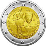 2 euro coin 75th Anniversary of the Death of Spyridon Louis | Greece 2015