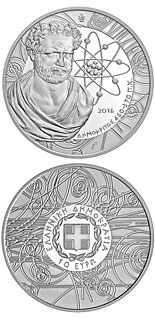 10 euro coin Greek Culture–Philosophers: Demokritos | Greece 2016