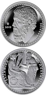10 euro coin Greek Culture - Lyric Poets - Alcaeus | Greece 2019