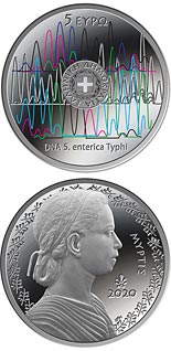 5 euro coin Myrtis | Greece 2020