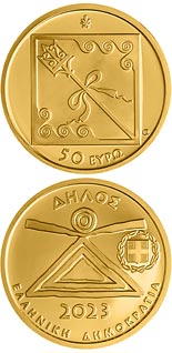50 euro coin Cultural Heritage: Delos
 | Greece 2023