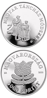 3000 forint coin The Hungarian „Táncház” (Dance-House) Method | Hungary 2013
