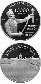 10000 forint coin Castle of Szigetvár | Hungary 2016