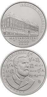 2000 forint coin The 100th anniversary of the death of
Loránd Eötvös | Hungary 2019